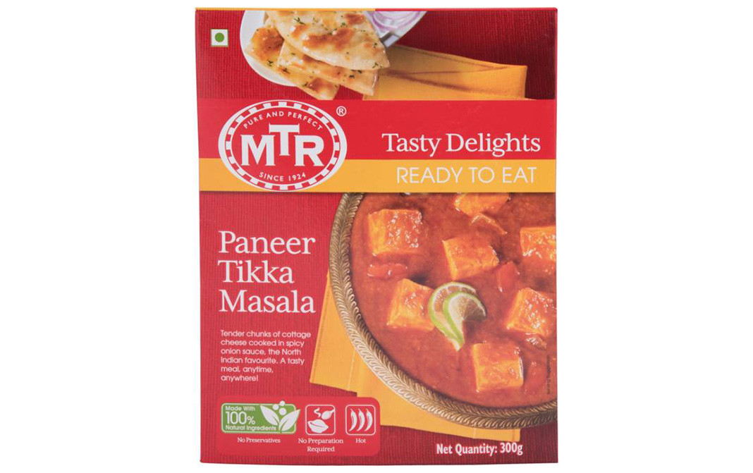 MTR Paneer Tikka Masala - Reviews | Ingredients | Recipes | Benefits ...